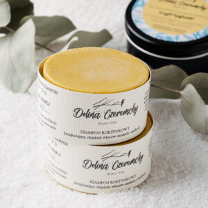 Dolina Czeremchy, naturalny szampon w kostce Rokitnikowy, 70 g