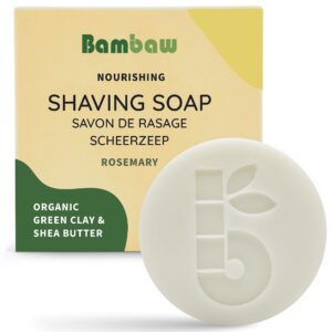 Bambaw, wegańskie mydło do golenia, rozmaryn, 80 g