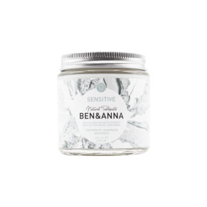 Ben&Anna, naturalna pasta do wrażliwych zębów z rokitnikiem, rumiankiem i aloesem, SENSITIVE, ZERO WASTE, 100 ml
