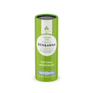 Ben&Anna, naturalny dezodorant na bazie sody PERSIAN LIME (sztyft kartonowy), 40 g