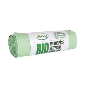 BioBag, worki na odpady organiczne i zmieszane, w 100% biodegradowalne i kompostowalne, 35l, rolka 20 sztuk