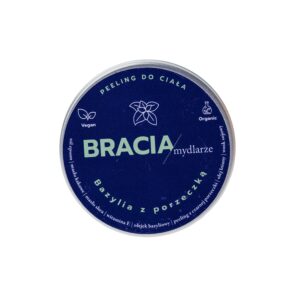 Bracia Mydlarze, Bazylia z porzeczką naturalny peeling solny, 200 g