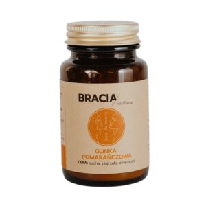 Bracia Mydlarze, Glinka pomarańczowa, cera dojrzała, 75 ml