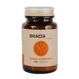 Bracia Mydlarze, Glinka czerwona, cera naczynkowa, 75 ml