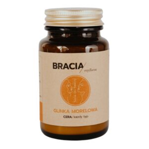 Bracia Mydlarze, Glinka morelowa, każdy typ cery, 75 ml