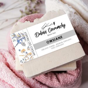 Dolina Czeremchy, mydło do twarzy Owsiane, 90 g