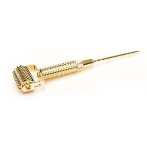 Easy Livin', Gold Derma Roller do masażu twarzy