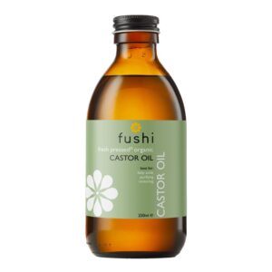Fushi, organiczny olej rycynowy, tłoczony na zimno, nierafinowany, 250 ml