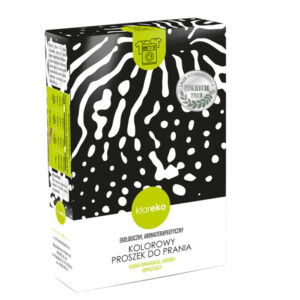 Klareko, Kolorowy Proszek Do Prania - Słodka Pomarańcza, Lawenda, 1 kg