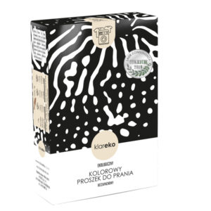Klareko, Kolorowy Proszek Do Prania - bezzapachowy, 1 kg