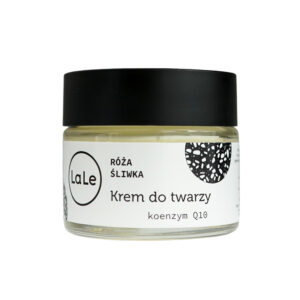 La-Le, krem do twarzy śliwkowo-różany z koenzymem Q10, 50 ml