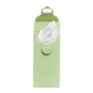 LastObject, wielorazowe chusteczki z bawełny organicznej 6 szt. - LastTissue - w zielonym etui