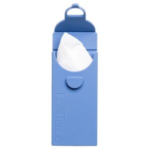 LastObject, wielorazowe chusteczki z bawełny organicznej 6 szt. - LastTissue - w niebieskim etui
