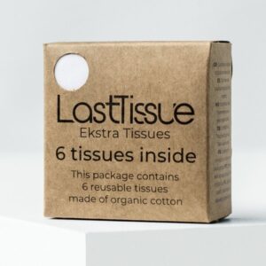 LastObject - zapas 6 szt. chusteczek bawełnianych - LastTissue