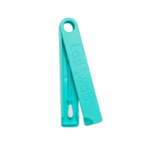 LastObject, wielorazowy patyczek higieniczny - LastSwab Basic - turkusowy - Delfin turkusowy