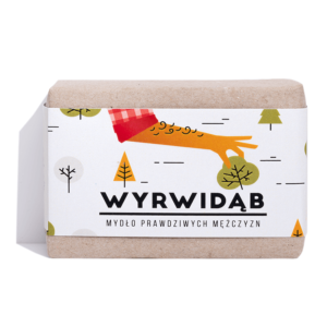 Mydlarnia Cztery Szpaki, mydło WYRWIDĄB - naturalne mydło do całego ciała dla mężczyzn, 110 g