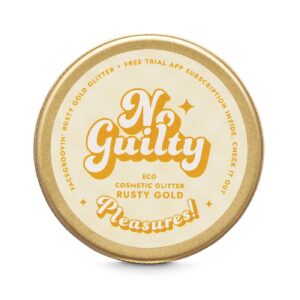 Ministerstwo Dobrego Mydła, Facegroovin', bio brokat Rusty Gold Glitter, 10 g