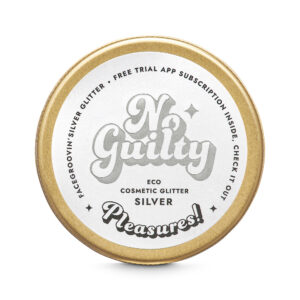 Ministerstwo Dobrego Mydła, Facegroovin', bio brokat Silver Glitter, 10 g