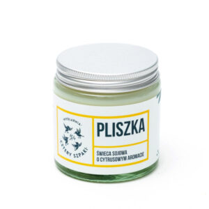 Mydlarnia Cztery Szpaki, Pliszka - naturalna świeca sojowa, cytrynowa, 100 g