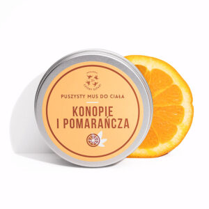 Mydlarnia Cztery Szpaki, mus do ciała Konopie i Pomarańcza, 150 ml