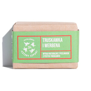 Mydlarnia Cztery Szpaki, mydło TRUSKAWKA I WERBENA, 110 g