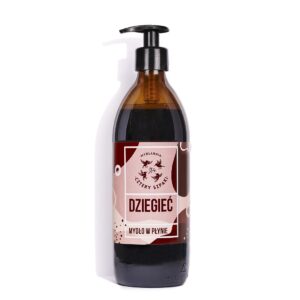 Mydlarnia Cztery Szpaki, mydło w płynie DZIEGCIOWE na problemy skórne, 500 ml
