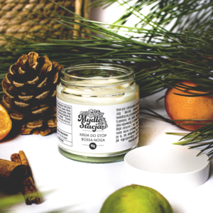 Mydło Stacja, Naturalny krem do stóp z mocznikiem BOSSA NOGA, 90 g
