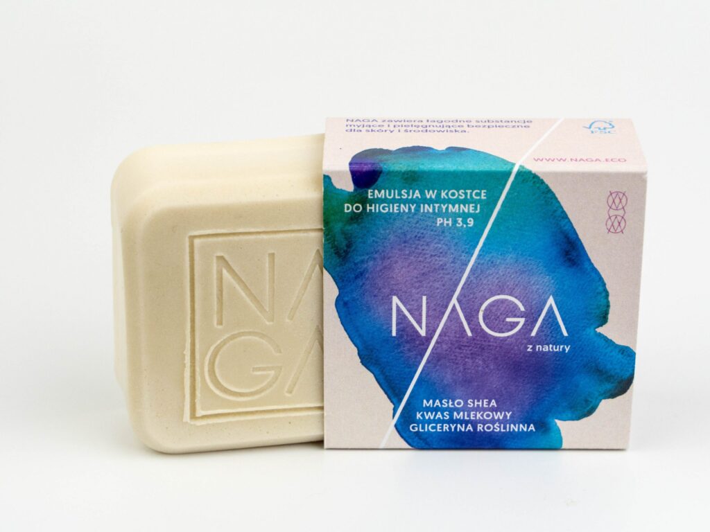 NAGA, emulsja w kostce do higieny intymnej, 50 g