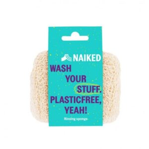 NAIKED, Naturalna gąbka roślinna do mycia naczyń, Luffa
