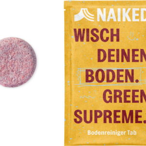 NAIKED, Tabletka do mycia podłóg, pozwala wytworzyć 500 ml środka czyszczącego