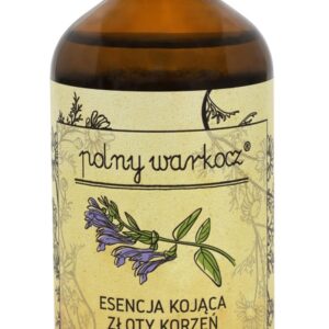 Polny Warkocz, Esencja kojąca złoty korzeń, tonik do cery normalnej i wrażliwej, 100 ml