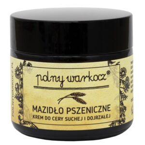 Polny Warkocz, Mazidło pszeniczne, krem do cery suchej i dojrzałej, 50 ml