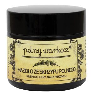 Polny Warkocz, Mazidło ze skrzypu polnego, krem do cery naczynkowej, 50 ml