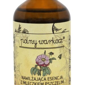 Polny Warkocz, Nawilżająca esencja z mleczkiem pszczelim, tonik do cery suchej, 100 ml