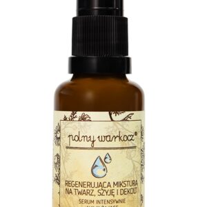 Polny Warkocz, Regenerująca mikstura na twarz, szyję i dekolt, serum intensywnie nawilżające, 30 ml