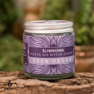 Shaushka, śliwkowa pasta do mycia zębów