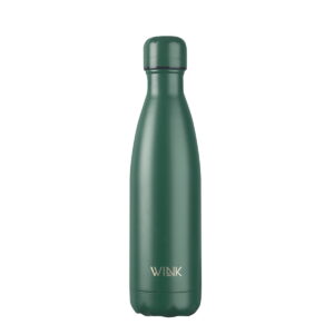 WINK Bottle, Butelka termiczna DARK GREEN, bez BPA, 500 ml