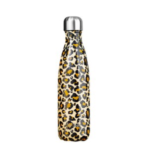 WINK Bottle, Butelka termiczna LEOPARD, bez BPA, 500 ml