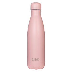 WINK Bottle, Butelka termiczna PINK, bez BPA, 500 ml