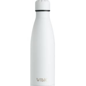 WINK Bottle, Butelka termiczna WHITE MATTE, bez BPA, 500 ml
