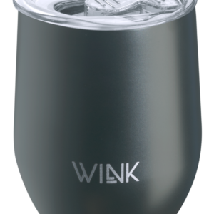 WINK Bottle, Kubek termiczny TUMBLER GRAPHITE, bez BPA, 350 ml