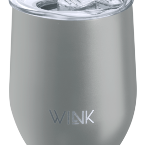 WINK Bottle, Kubek termiczny TUMBLER GREY, bez BPA, 350 ml