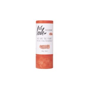 We Love The Planet, Dezodorant w sztyfcie Sweet and Soft, certyfikowany, Vegan bez aluminium i sody, 48 g