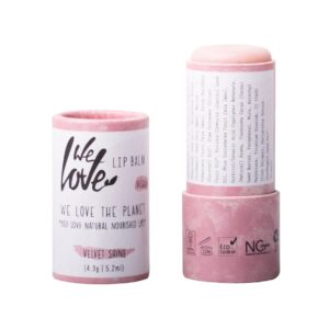 We Love The Planet, naturalny, wegański balsam do ust, Velvet Shine, 4,9 g