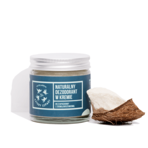 Mydlarnia Cztery Szpaki, DEZODORANT W KREMIE BEZZAPACHOWY, 60 ml