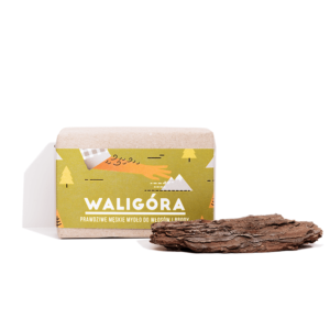 Mydlarnia Cztery Szpaki, WALIGÓRA - mydło do włosów i brody, 110 g