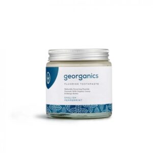 Georganics, pasta do zębów, ANGIELSKA MIĘTA PIEPRZOWA, mineralna, z naturalnym fluorkiem, Cosmos Organic, 60 ml