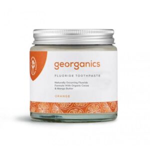 Georganics, pasta do zębów, POMARAŃCZE, mineralna, z naturalnym fluorkiem, Cosmos Organic, 60 ml