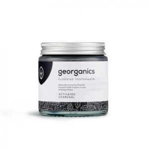 Georganics, pasta do zębów, WĘGIEL AKTYWNY, mineralna, z naturalnym fluorkiem, Cosmos Organic, 60 ml