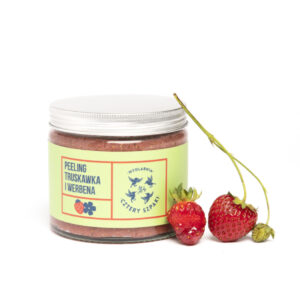 Mydlarnia Cztery Szpaki, PEELING TRUSKAWKA I WERBENA, 250 ml